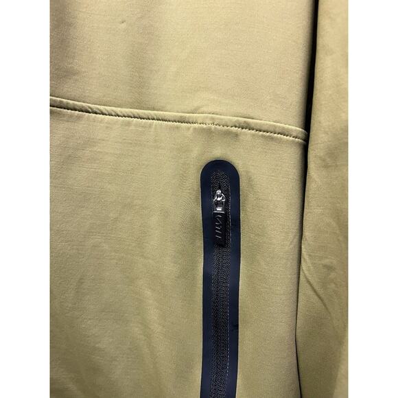 TLF Apparel Jacket Mens Large Long Sleeve Front Zip Green Workout Gym Athletic - Picture 5 of 8